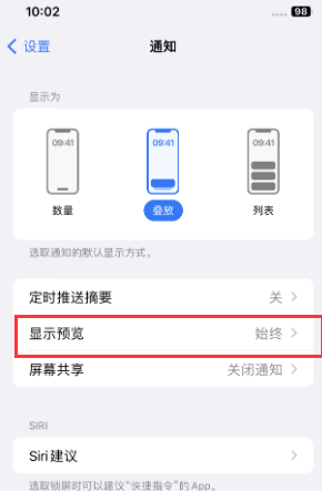 凉州苹果售后维修中心分享iPhone手机收不到通知怎么办 