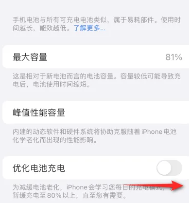 凉州苹果15维修分享iPhone15充电到80%就充不进电了怎么办 