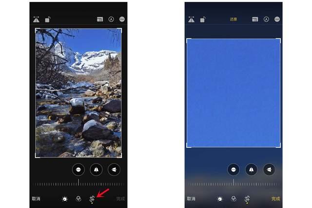凉州苹果手机维修分享iPhone手机如何使用裁剪功能隐藏照片 