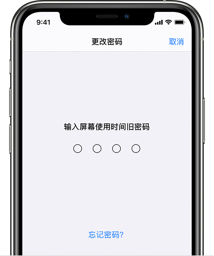 凉州苹果手机维修分享iOS 14 忘记屏幕使用时间密码怎么办 